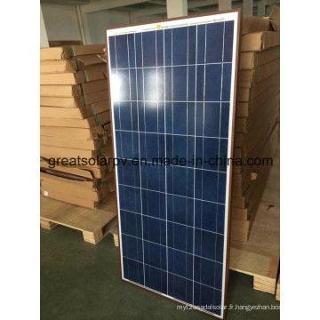 150W Poly Solar Panels avec un excellent prix concurrentiel et un excellent prix en Asie, MID East, Afrique